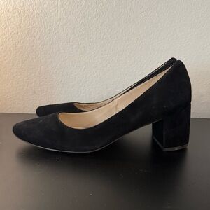 NEW Cole Haan Black Block Heels Size 9.5 Never Worn